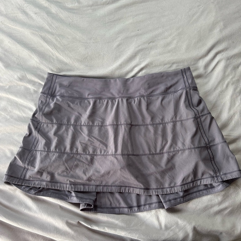lululemon athletica Gray Athletic Skort